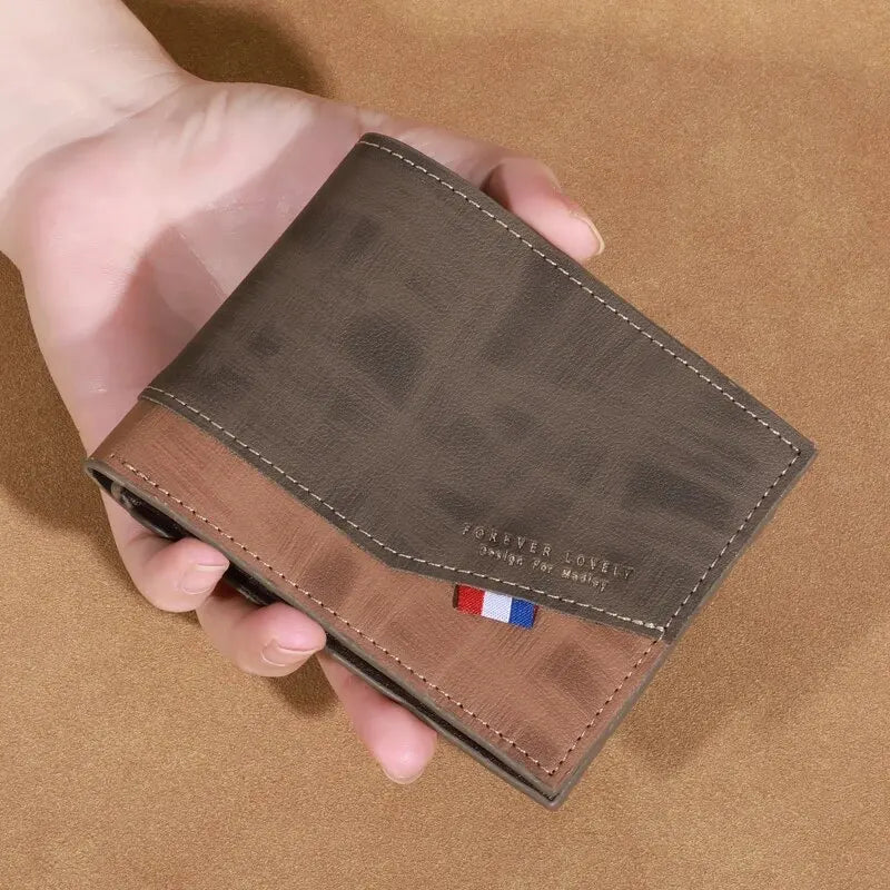 MSD Luxury Carteira Masculina Premium em Pele Sintética
