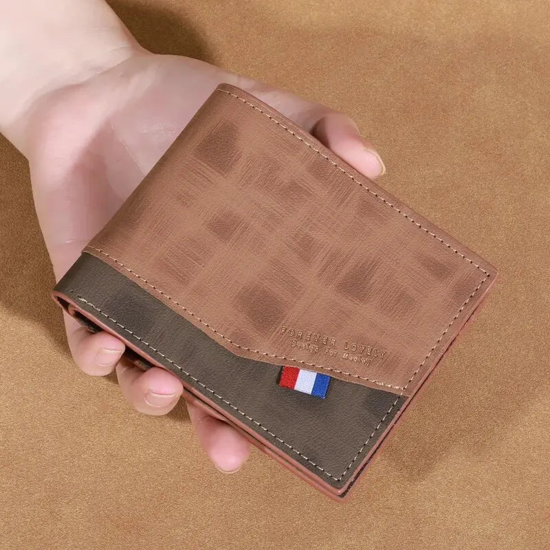 MSD Luxury Carteira Masculina Premium em Pele Sintética