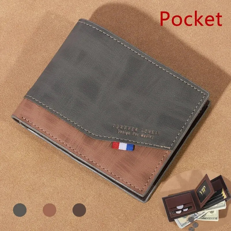 MSD Luxury Carteira Masculina Premium em Pele Sintética